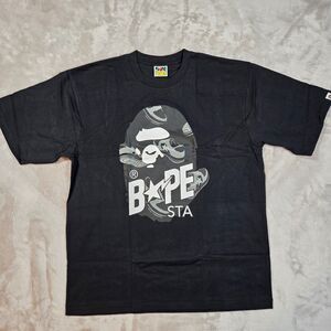 BAPE Random Bape Sta Ape Head Relaxed Tee Men's XL Black Streetwear Hype